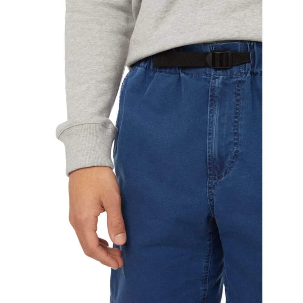A.P.C. Youri Blue Cotton Denim Elastic Waist Drawstring Bermuda Shorts -  3381 - Picture 3 of 11